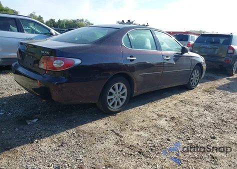 2004 Lexus Es 330 from USA, damaged, VIN JTHBA30G145024173